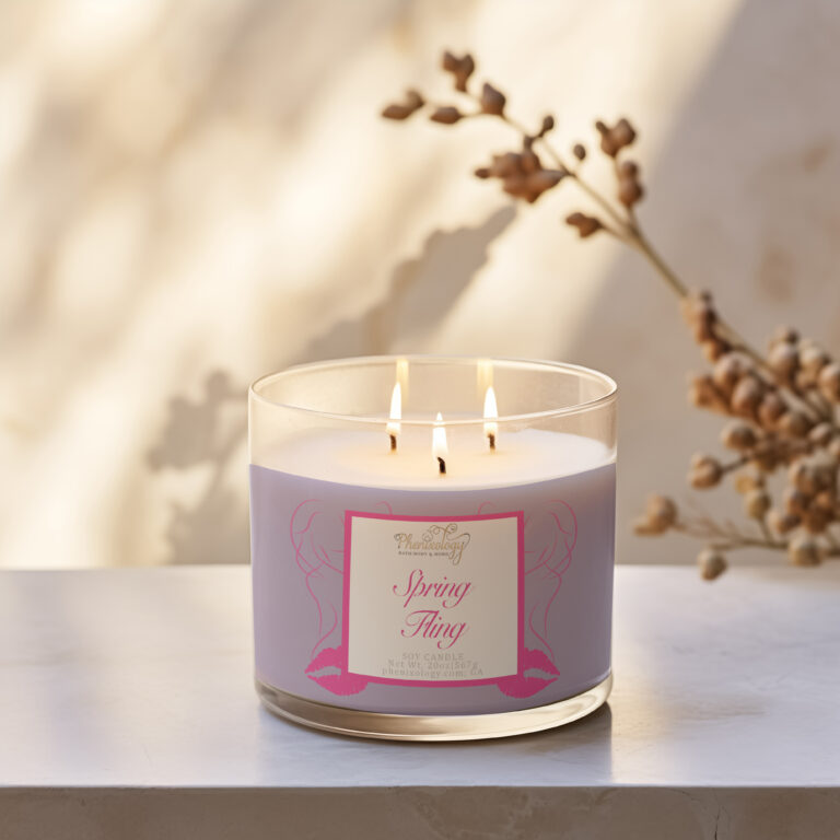 Spring Flinh 3 wick Candle