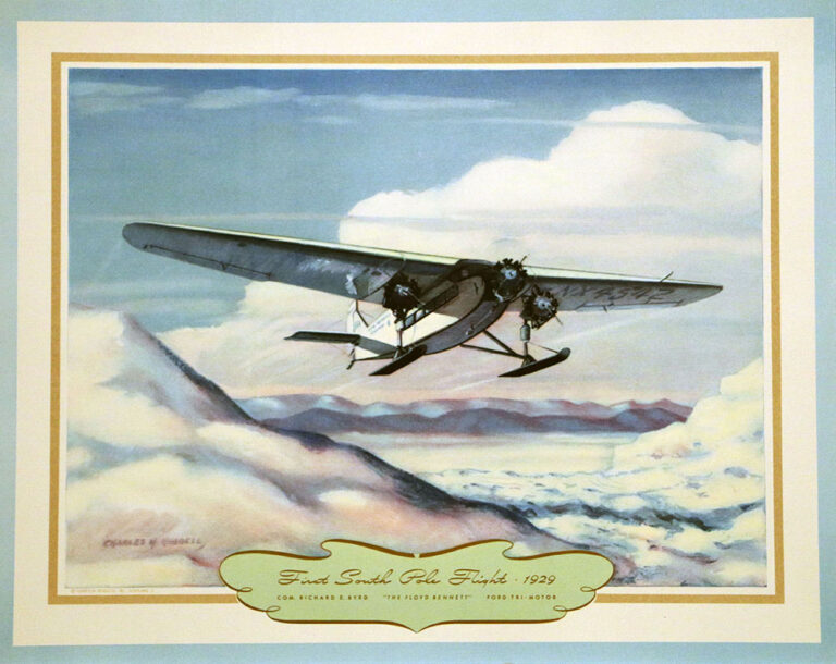 famousflights1942 4 First South Pole Flight 1929 Ford Tri Motor