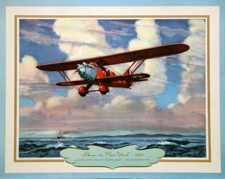 famousflights1942 9 Paris to New York 1930 Breguet Question Mark