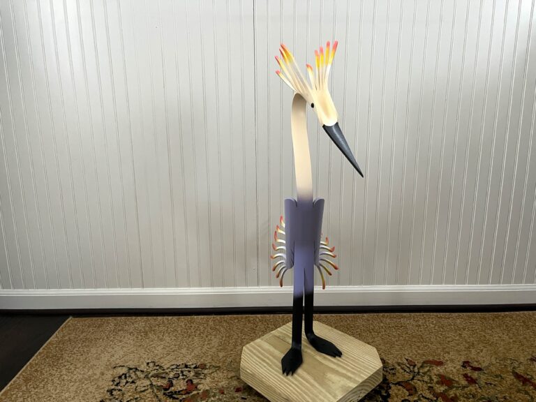feathery crane 10