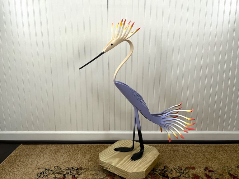 feathery crane 2
