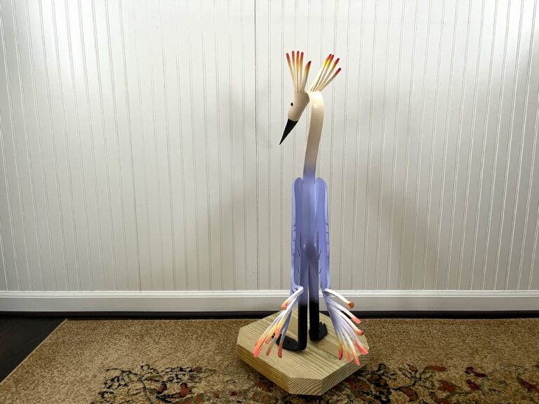 feathery crane 5