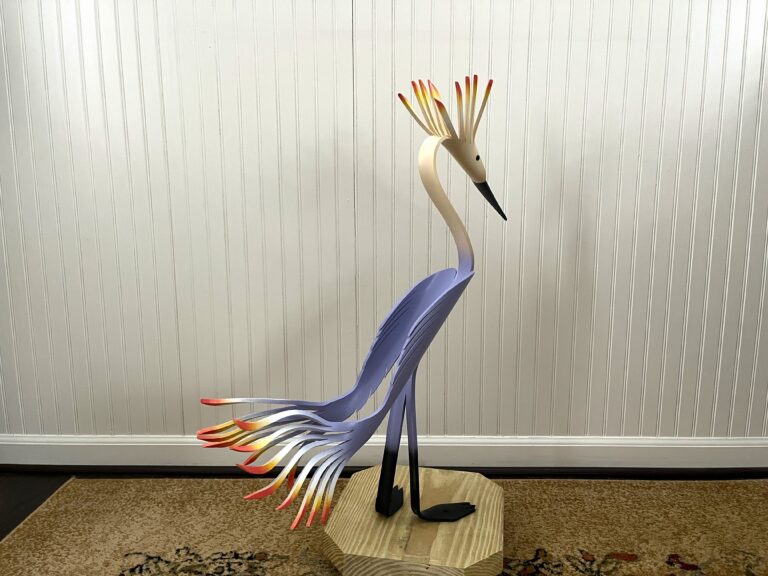 feathery crane 6