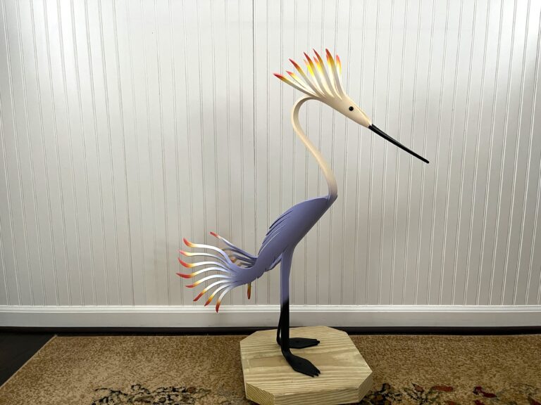 feathery crane 8