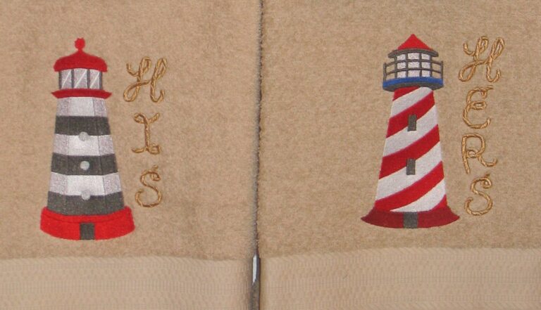 lighthouses etsy tan