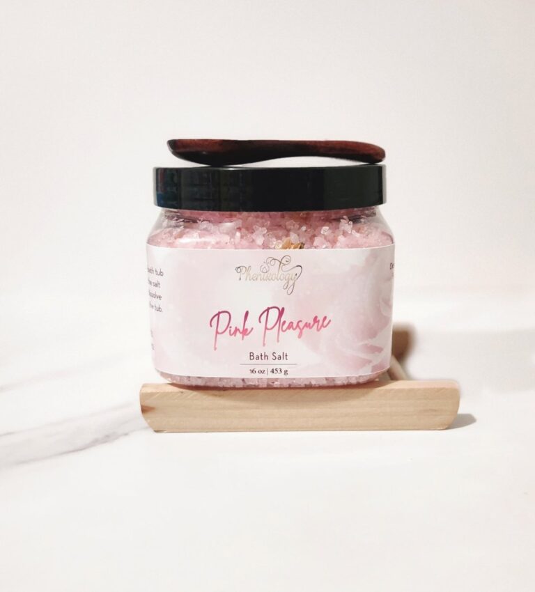 pink pleasure bath salt phenixology bath body 751725