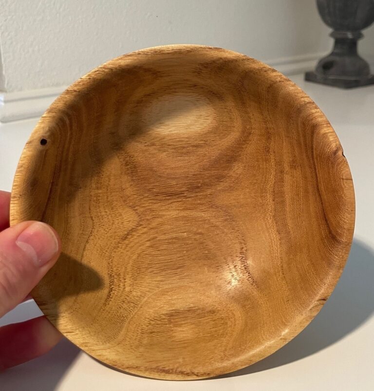 Black locust bowl 5 1/2" x 2 1/4"