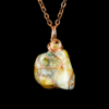 Copper Wire Wrapped Agate Pendant