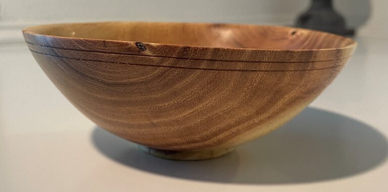 Black locust bowl 5 1/2" x 2 1/4"
