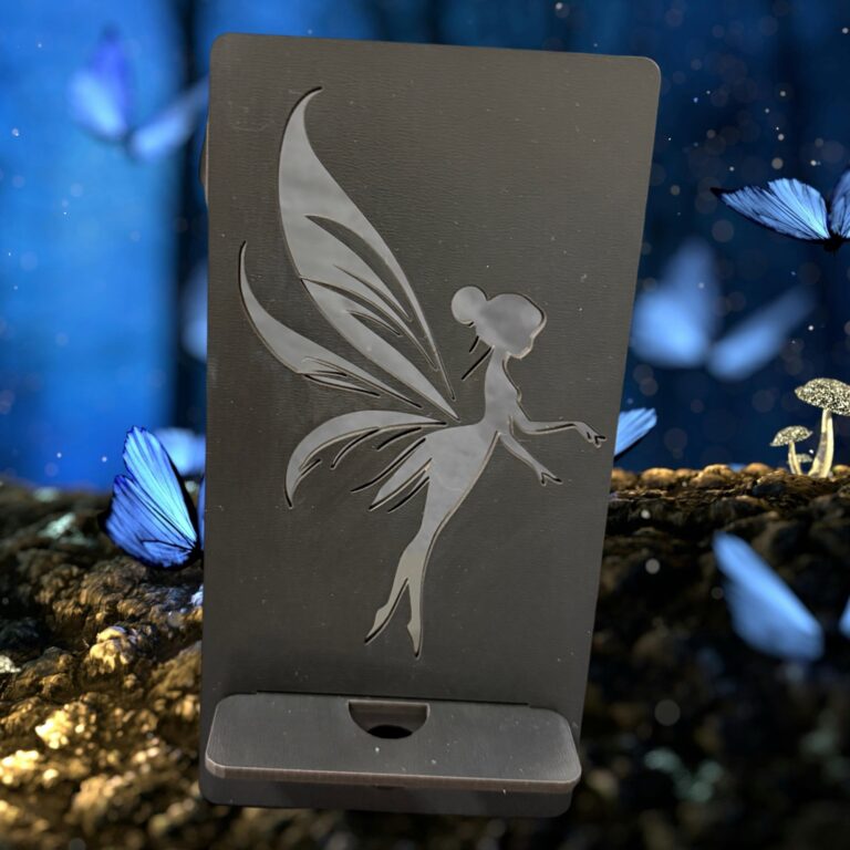 Fairy Black Cell Phone Stand