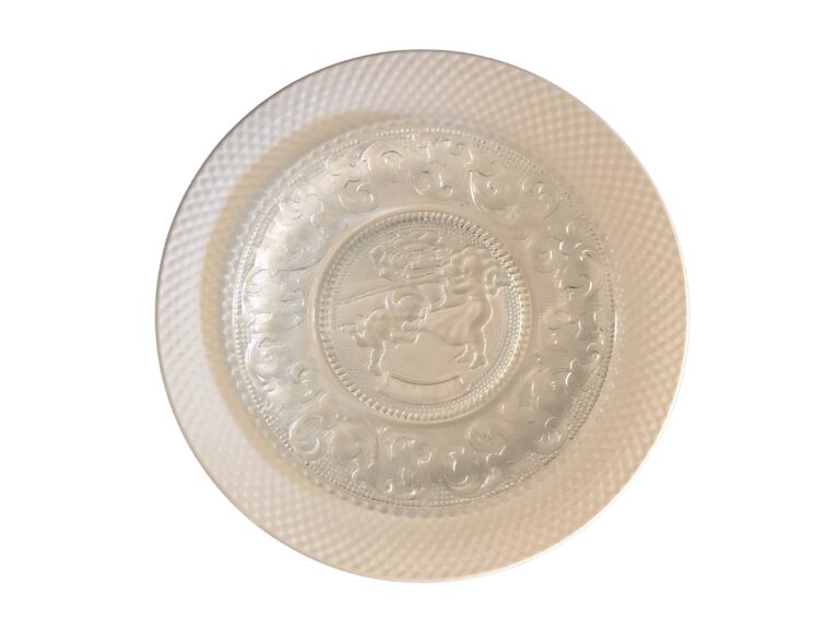 Franklin Mint Crystal Plate 51 Vintage La Vie Lane 1