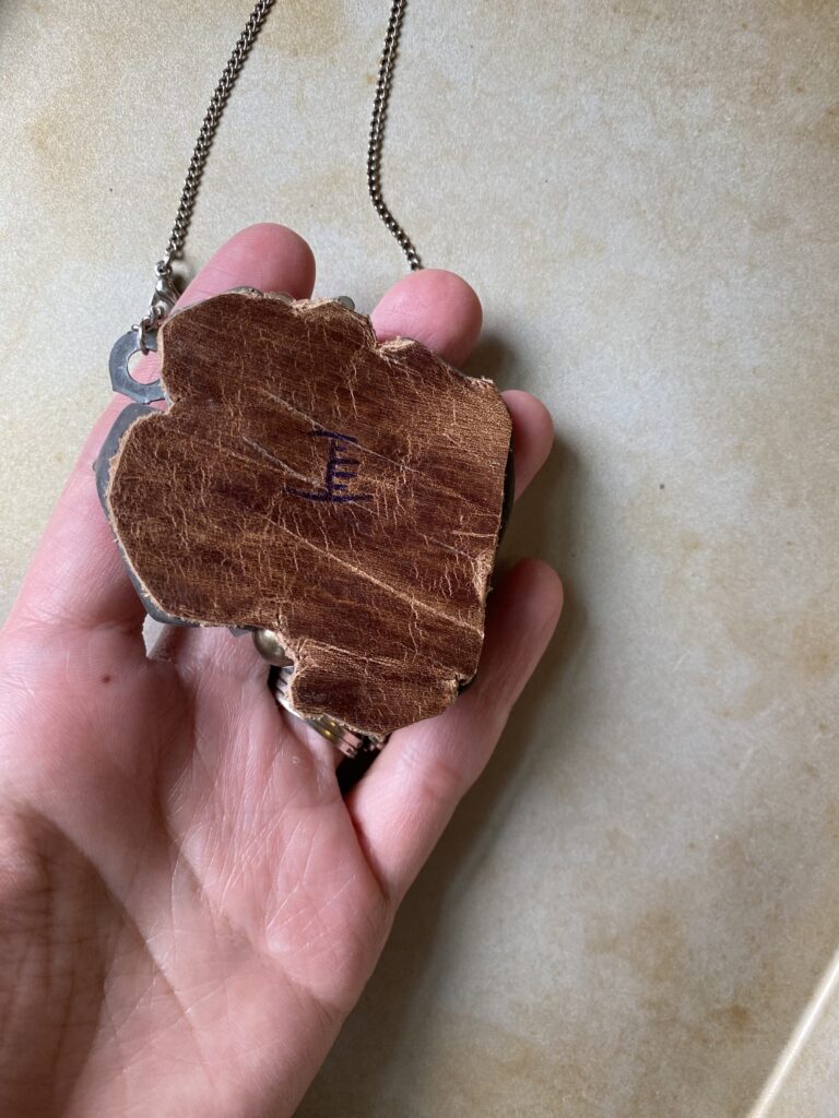 Grey Ghost Story Necklace