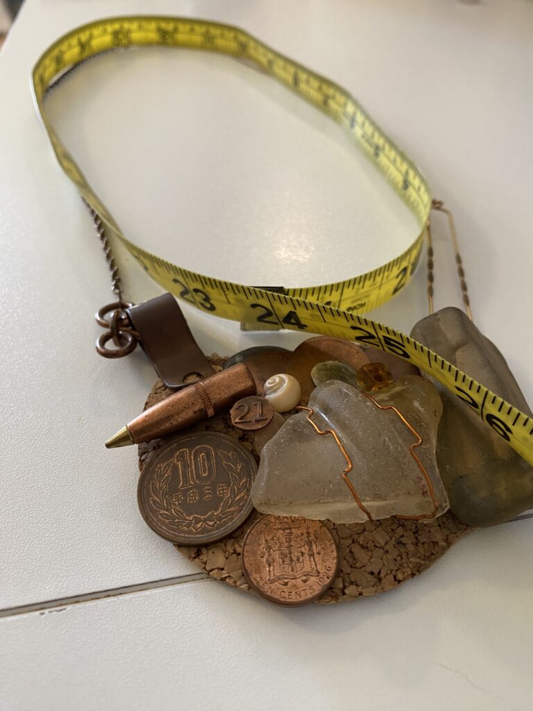 Copper Kind Story Necklace