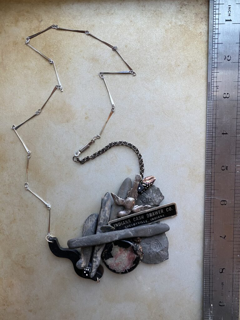 Cash Drawer Maple Key Necklace