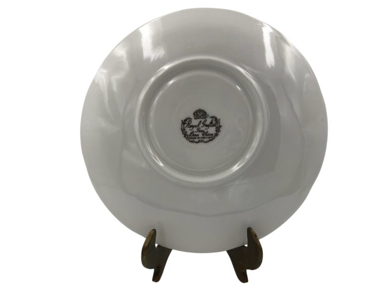 Royal Grafton Saucer Purple Floral 1