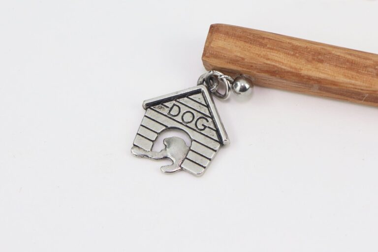 Hair Stick for putting up long hair - with Dog House Charm