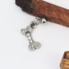 Hair Stick for putting up long hair with Dog Bone charm