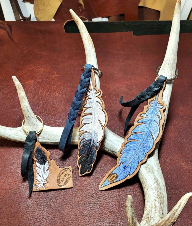 Key Chain Feathers