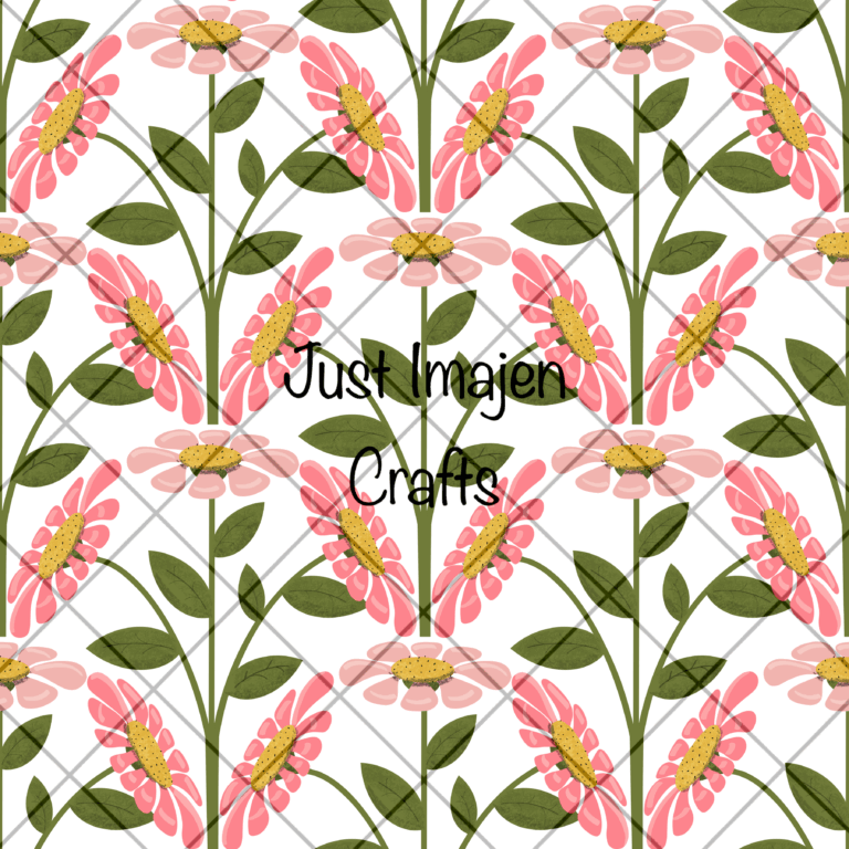 Elegant Pink Floral Seamless Design