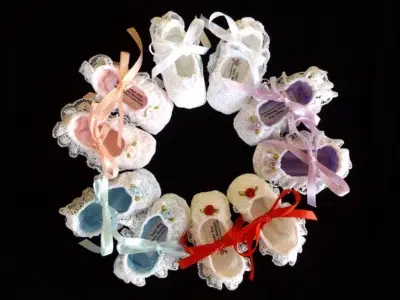 Lacy Baby Crib Shoes