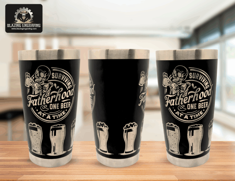 Surviving Fatherhood - 1 Beer At A Time - Stainless Steel Tumbler