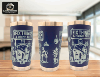 I fix things and drink beer Stainless Steel Tumbler