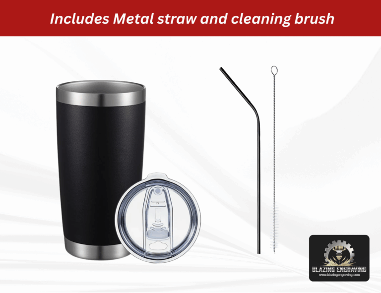 Includes straw and cleaning brush