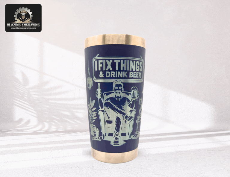 I fix things and drink beer Stainless Steel Tumbler