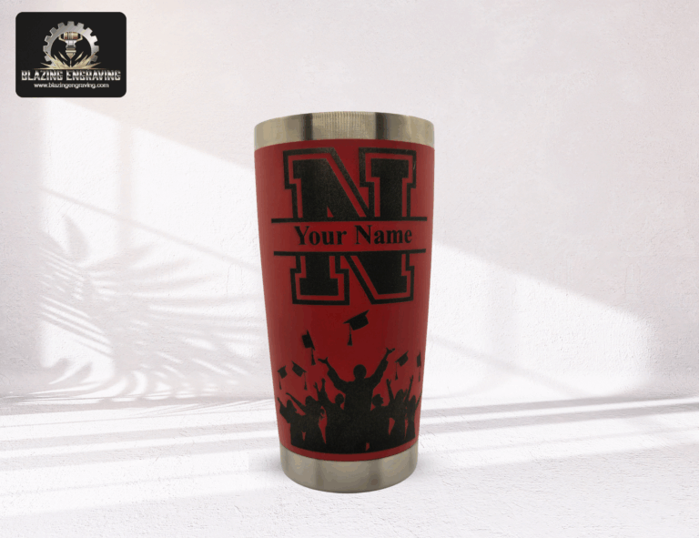 Class of 2025 personalized stainless steel tumbler