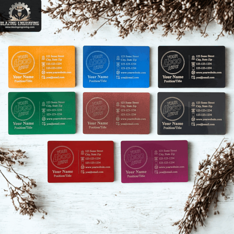 metal business cards