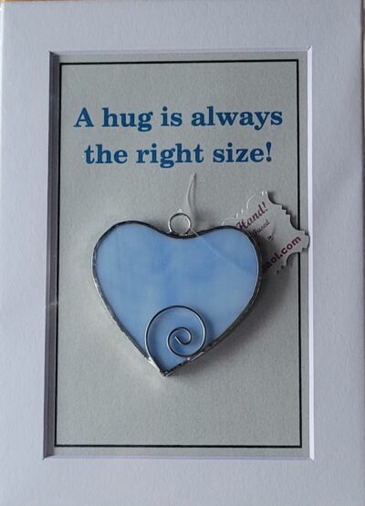 Stained glass message card