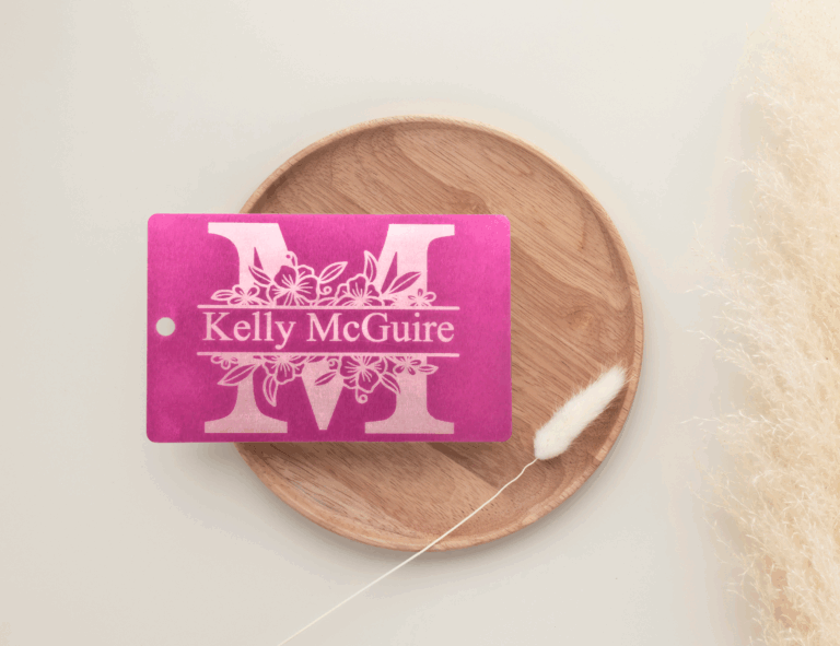 custom metal luggage tags