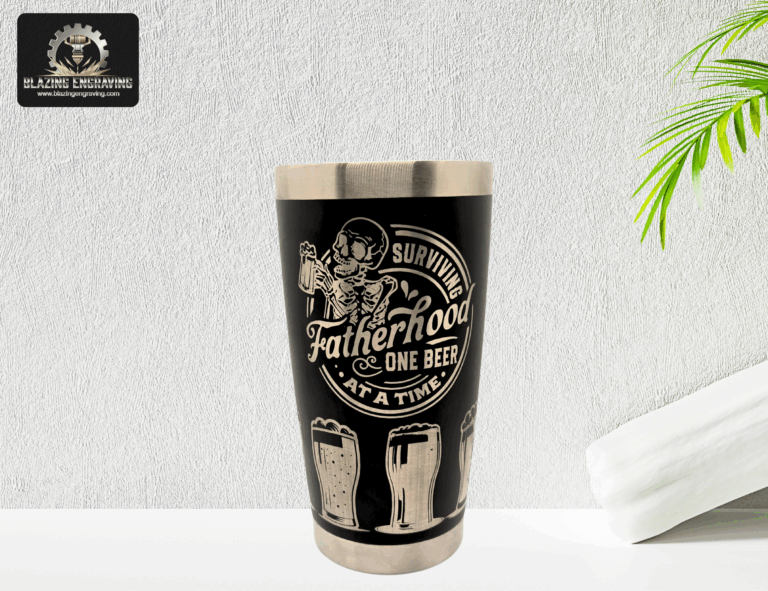 Surviving Fatherhood - 1 Beer At A Time - Stainless Steel Tumbler