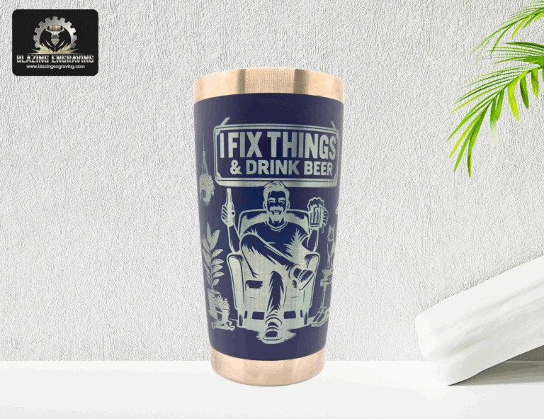 I fix things and drink beer Stainless Steel Tumbler