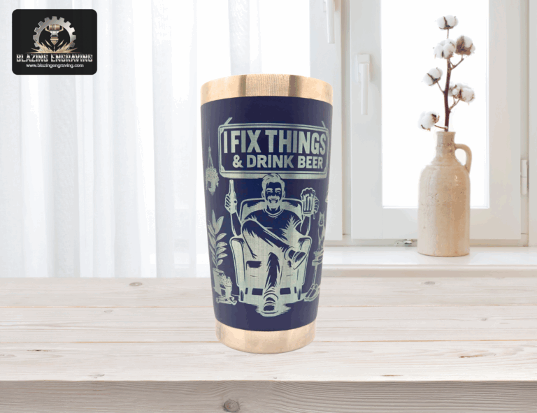 I fix things and drink beer Stainless Steel Tumbler