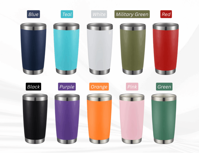 Tumbler Color Options