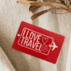 custom metal luggage tags