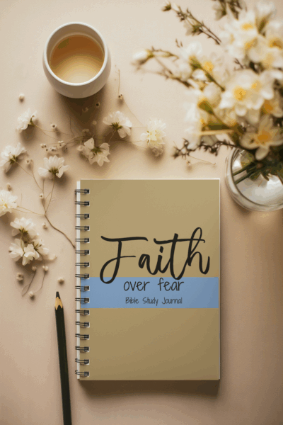 🎁 Faith Over Fear Bible Study Journal (100% off)