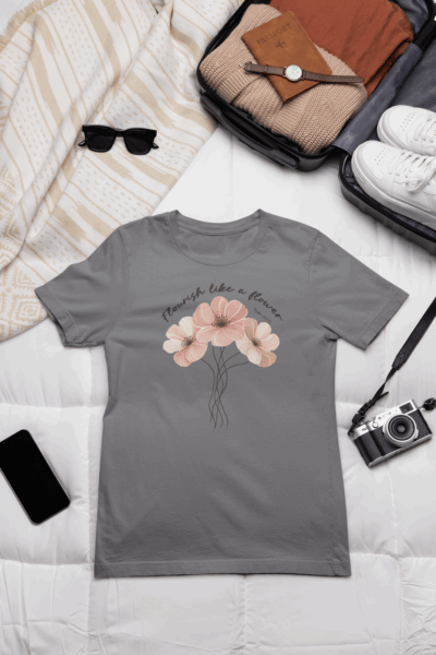 Flourish Like A Flower Tee