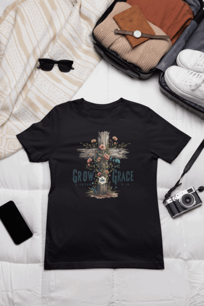 Grow In Grace Cross Tee
