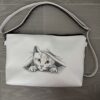 Peeking cat