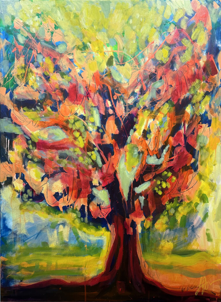 Spring Renewal 30x40 acrylic 1907w