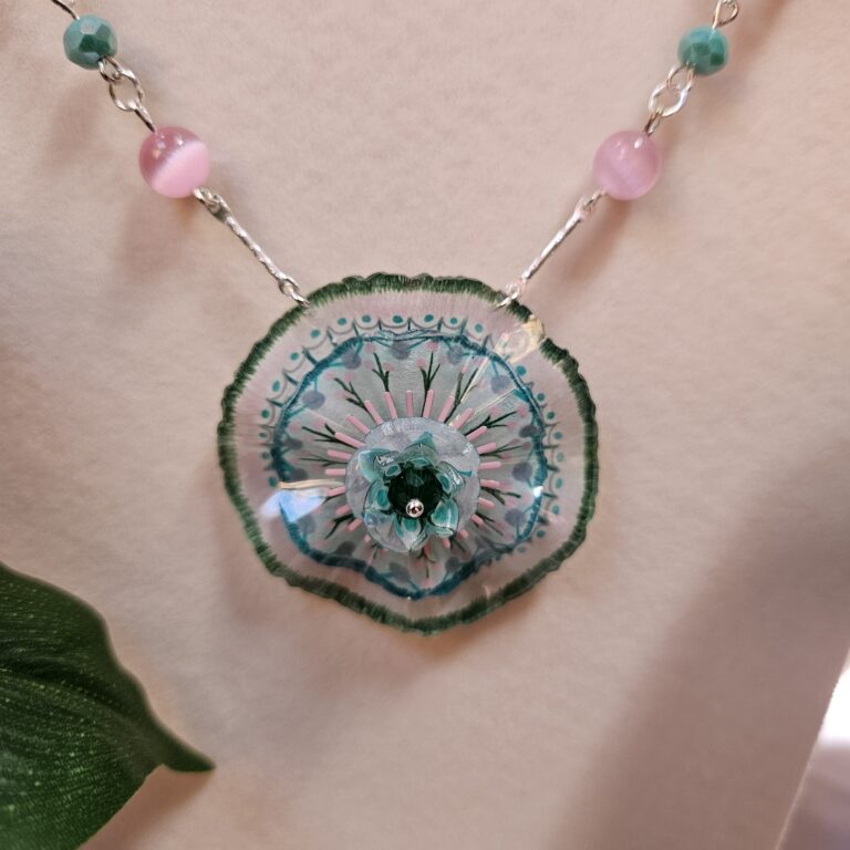 Handmade Floral Jewelry Set