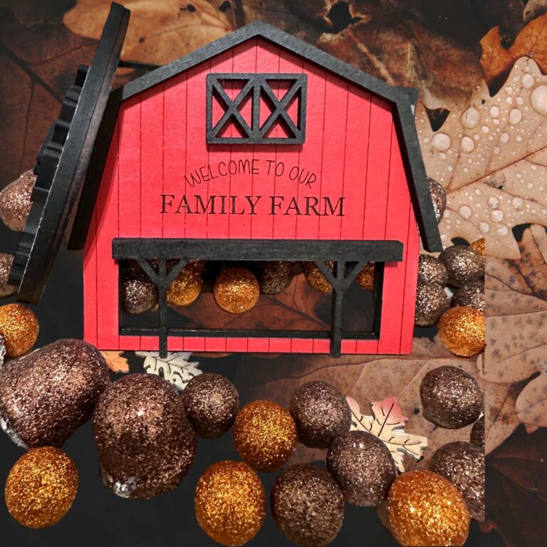 Fall Tiered Tray Decor Set 6