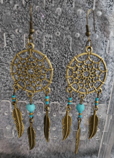 Native American inspired earrings