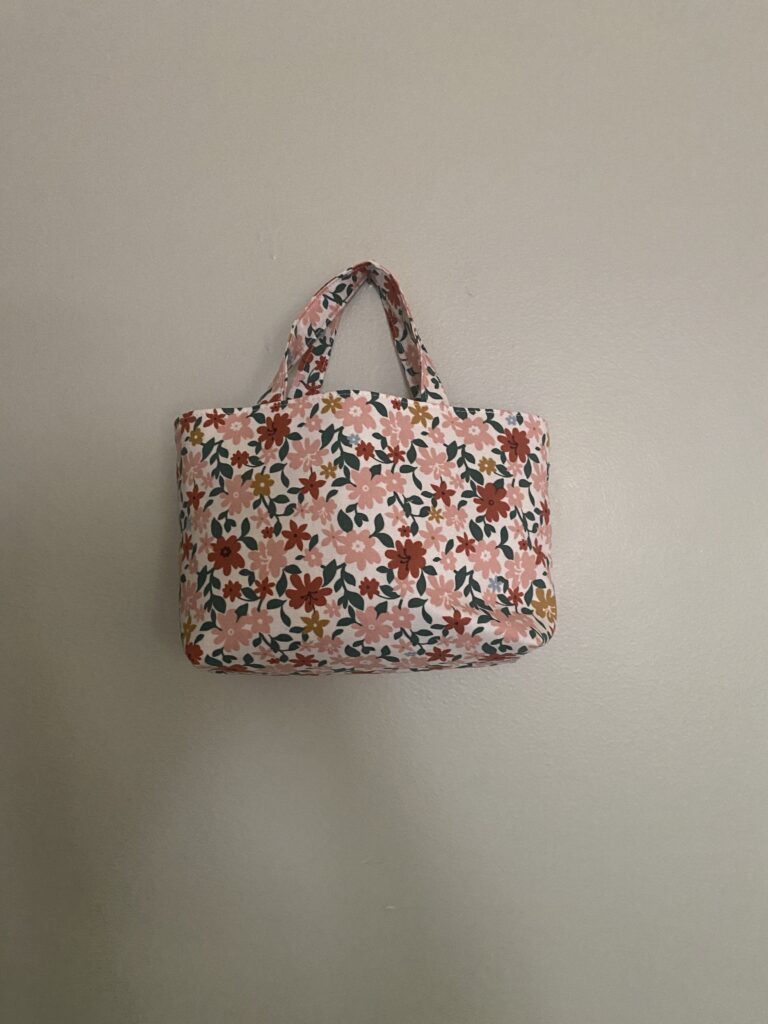 floral small tote
