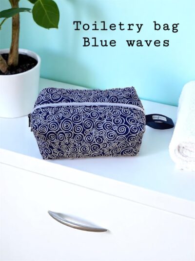 Blue waves toiletry bag!