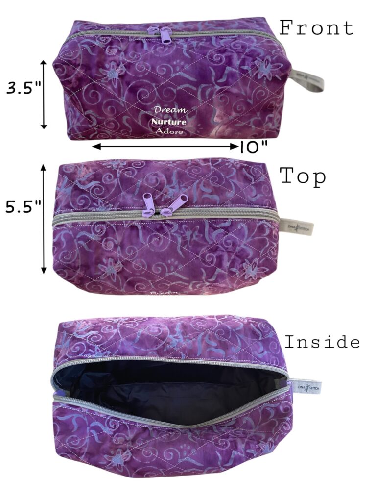 toiletery bag purple 1