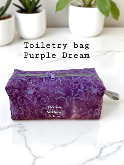 Purple dream toiletry bag!