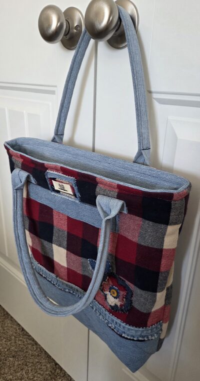 All American Flannel Tote